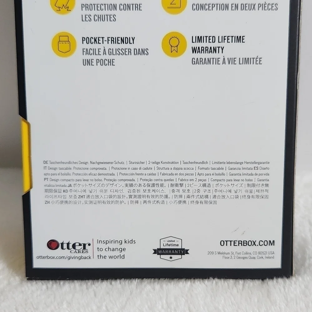 Otter Box Samsung Galaxy A10e Black Commuter Lite Compact Protection Phone Case
